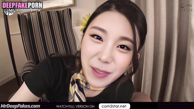 (예지 있지) Yeji is always happy to give you a titsjob / pov deepfake video