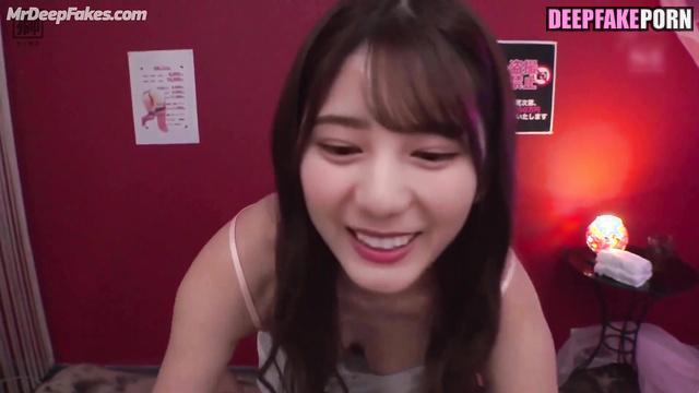 Playful kisses before hot blowjob / Nao Kosaka pov ai scenes 小坂 菜緒 日向坂46