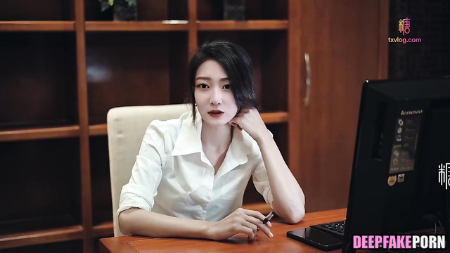 アイズワン セックスシーン footjob by the sweetest secretary - Minju in hot sex tapes