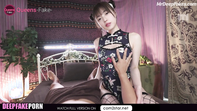 Slow handjob without taking off your pants (齋藤 飛鳥 乃木坂46) Asuka Saito ai