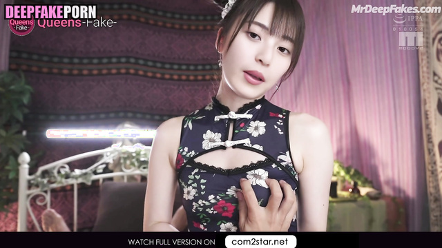 Slow handjob without taking off your pants (齋藤 飛鳥 乃木坂46) Asuka Saito ai