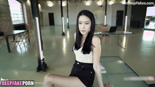 アイズワン ディープフェイクビデオ unforgettable sex with photographer - Minju face swap