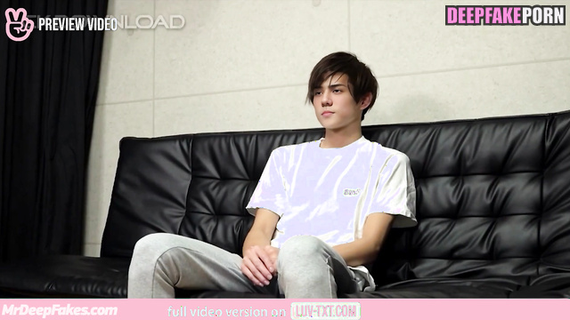 Producer is about to undress the sweet guy Sehun (세훈 엑소) - real fake