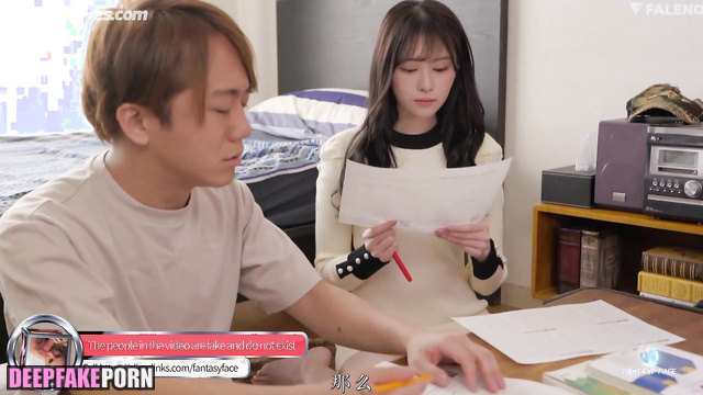 English tutor fucked the virgin student, Minju fake porn アイズワン セレブのセックス