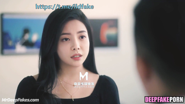 Look at their hot foreplay / Kelly Yu Wenwen face swap / 于文文 智能換臉