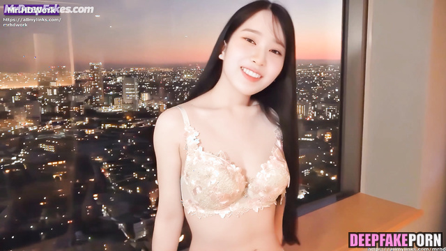 Sex holiday in a hotel with a nice view / Minju face swap アイズワン セックスシーン