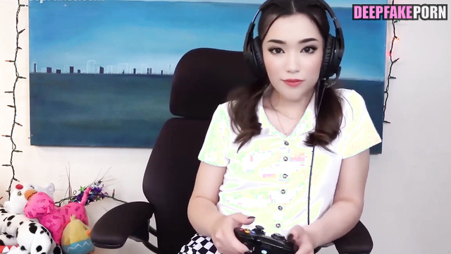 Lustful Emiru wants to be fucked during console playing - fakeapp