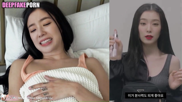 (아이린 레드벨벳) guy really wanted to watch her masturbation - Irene face swap