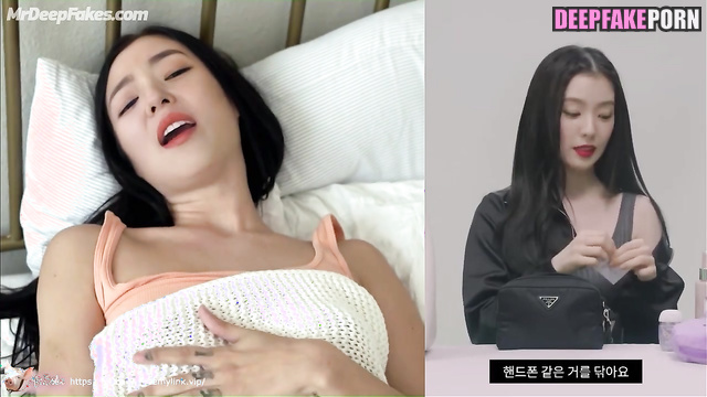 (아이린 레드벨벳) guy really wanted to watch her masturbation - Irene face swap