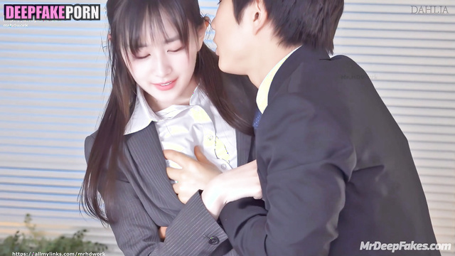 Pussy creampie after hard day in office, Sana deepfake video トゥワイス 本物の偽物