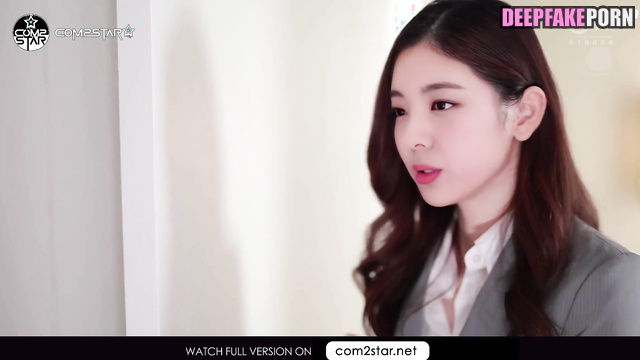 Colleagues started prelude on a business trip (리아 있지) Lia in ai scenes