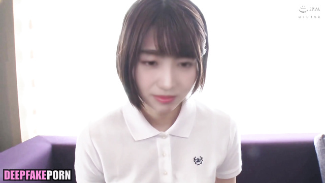 Japanese deepfake porn scene with Hamabe Minami / 浜辺美波 ディープフェイク エロ [PREMIUM]