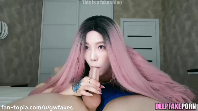 Korean idol Taeyeon [SNSD] in face swap porn / 태연 소녀시대 가짜 포르노 [PREMIUM]