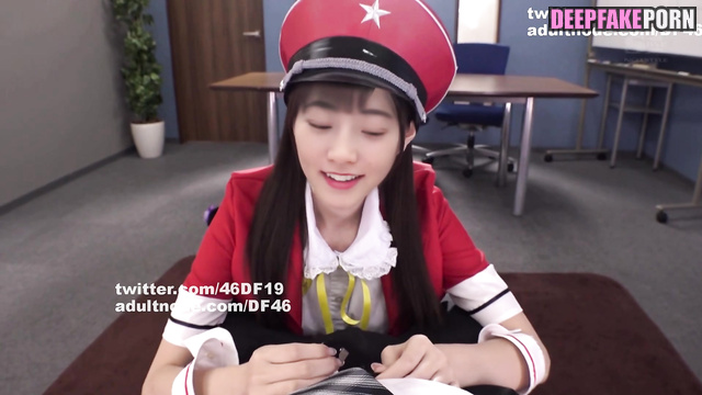 DeepFake blowjob by cute Takeda Rena / 武田玲奈 ディープフェイク エロ [PREMIUM]