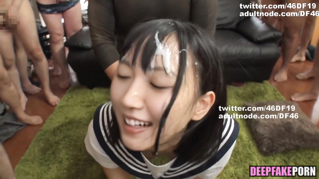 Japanese deepfake bukkake - Yoshioka Riho // ディープフェイク エロ 吉岡里帆 [PREMIUM]