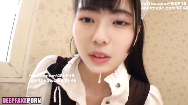 Iwamoto Renka Nogizaka46: fingering fake porn (岩本蓮加 乃木坂46 手マン フェイクポルノ) [PREMIUM]