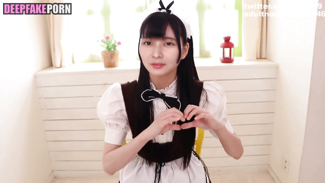 A guy plays with Suzuki Ayane's pussy [Nogizaka46] = すずき あやね 乃木坂46 フェイクポルノ [PREMIUM]