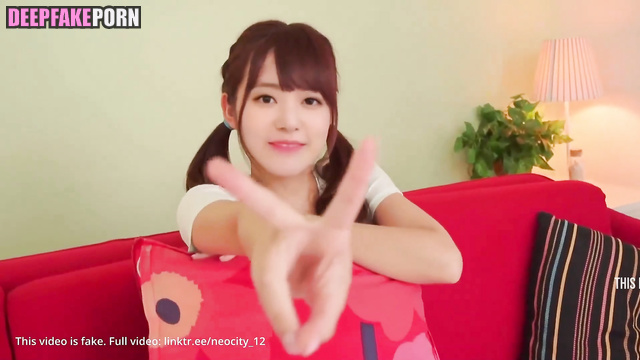 AI Sakura [IZ*ONE | IZONE] masturbates on camera = さくら アイズワン フェイクポルノ