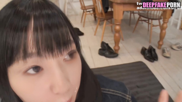 Japanese bukkake session Takeda Rena (武田玲奈 フェイクポルノ) [PREMIUM]