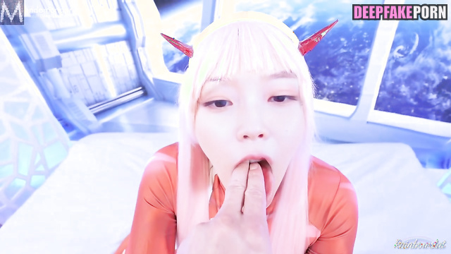 She loves costume sex, look (아이유 스마트한 얼굴 변화) IU in deepfake erotic [PREMIUM]