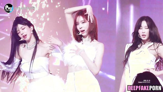 케이팝 K-pop idols of 에스파 aespa performed their dances on stage (compilation) [PREMIUM]