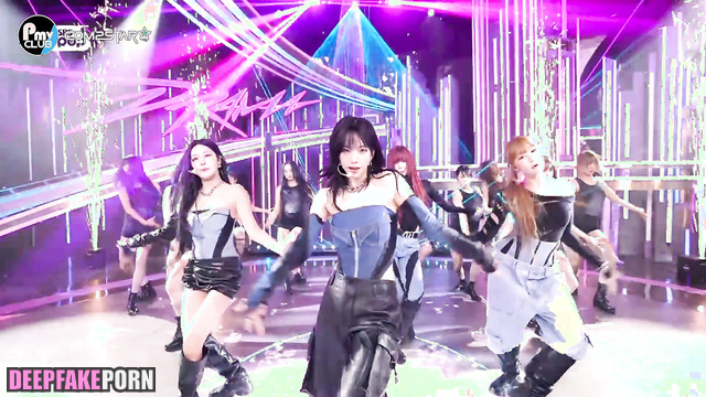 케이팝 K-pop idols of 에스파 aespa performed their dances on stage (compilation) [PREMIUM]