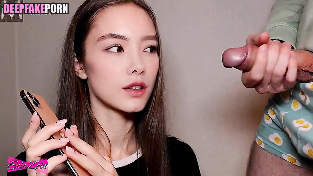 She put on funny ears to make blowjob / Taeyeon face swap / 少女時代 ポルノ [PREMIUM]