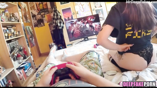 AriaSaki pretending that she wants to play (in fact she wanna fuck) ai