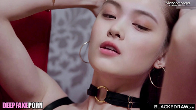 Asian girl has a hard time sucking black cock, fakeapp Ryujin (류진 있지) [PREMIUM]