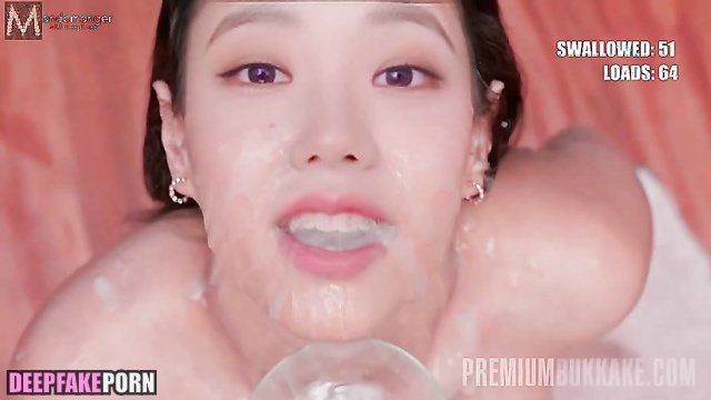 Her mouth got a lot of cum during bukkake party / Jisoo (지수 블랙핑크) A.I. [PREMIUM]