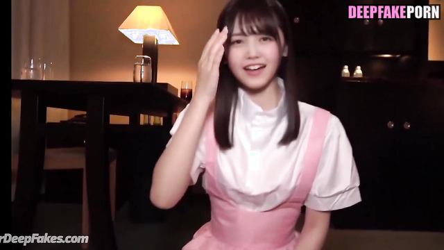 Shy teen licking your leg (久保史緒里 乃木坂46) Shiori Kubo pov fetish sex scenes