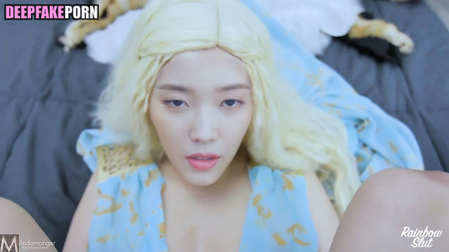Supervillain moaning so hot with her stud / IU (아이유 인터넷 연예인) face swap [PREMIUM]