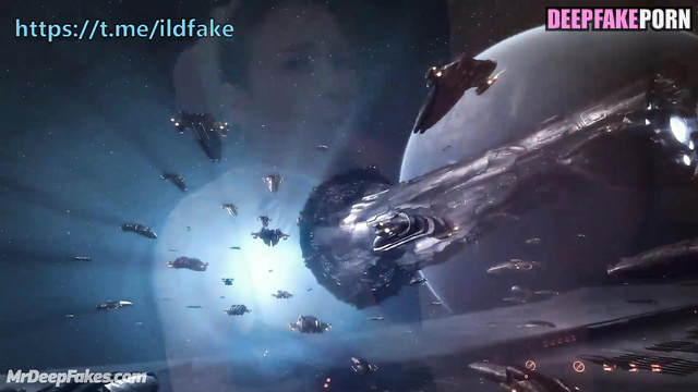 Brunette making blowjob and thinking about space, fake Angelababy (楊穎 網紅)