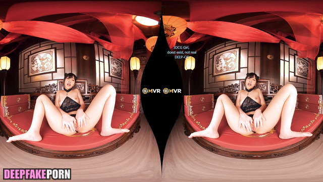 Brunette showed pussy in asian sex salon - Mina (トゥワイス セックステープ) A.I. [PREMIUM]