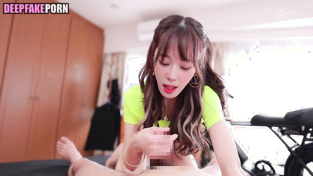 Young lady playing with stranger's nipples (윈터 에스파) Winter face swap [PREMIUM]