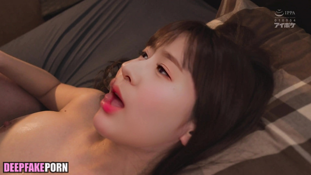 アイズワン フェイクポルノ they are enjoying their first wedding night, Minju A.I. [PREMIUM]