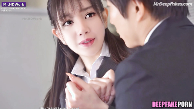 Office doggystyle love near a xerox / (Lisa & colleague ai) 리사 블랙핑크