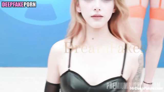 Sexy つうぃ Tzuyu plays with two big dicks トゥワイス TWICE ディープフェイク deepfake