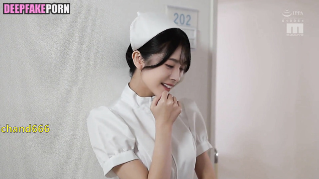 Nurse asked her patient to play with her / (鞠婧禕 深度伪造视频) Ju Jingyi fakeapp