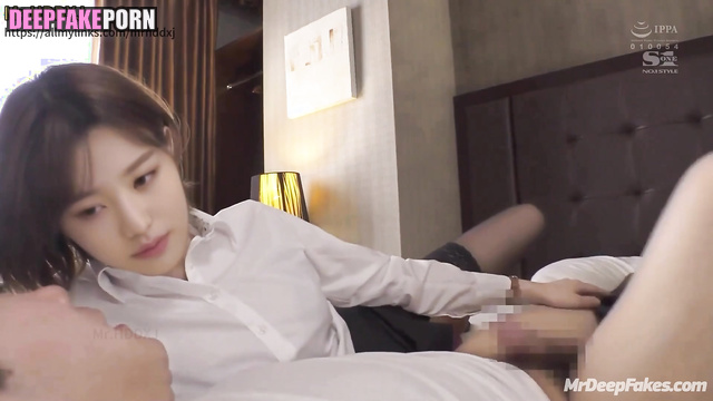 アイヴ セックステープ Wonyoung having a great with a new dick in mouth - real fake