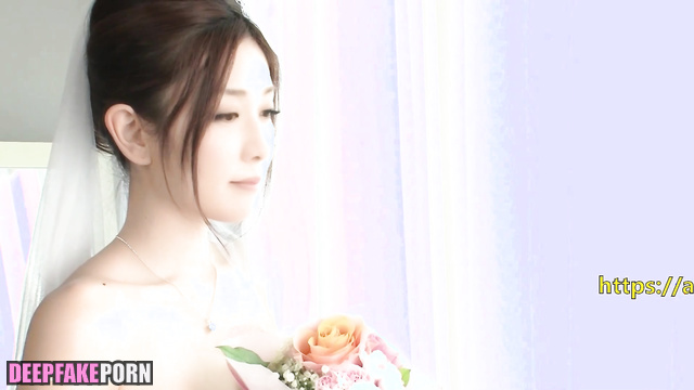 Naughty bride 林志玲 Lin Chi-ling cheats on her wedding day 真假的/real fake