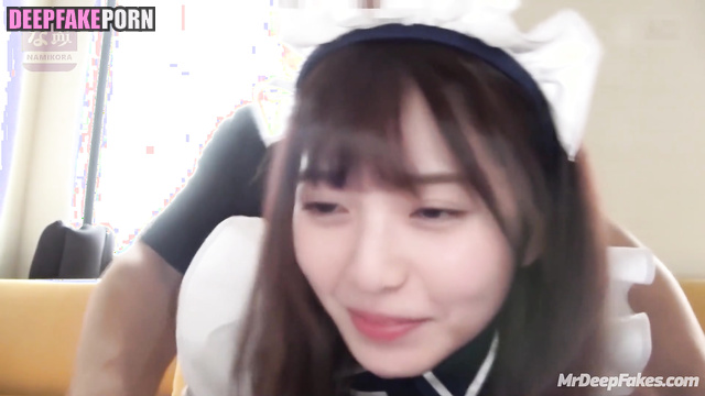 (齋藤 飛鳥 乃木坂46) pretty asian star Asuka Saito entertaining her fan, fakeapp