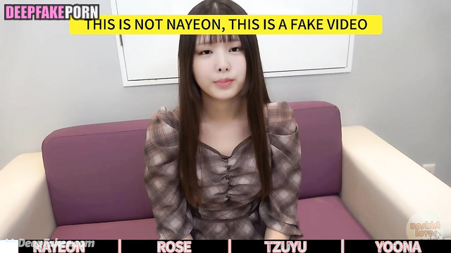 Couple had oral sex (Nayeon, Tzuyu, Yoona fake porn) トゥワイス ディープフェイクビデオ