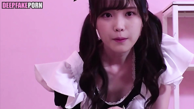 Housemaid's lips make you cum hot & fast (IU pov face swap) 아이유 섹스 테이프
