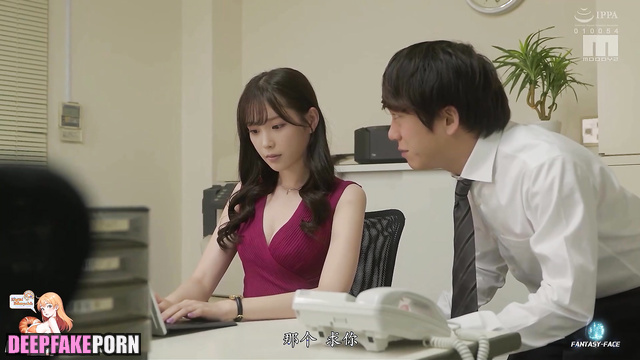 IU gives her boss blowjob of his wildest dreams 아이유 딥페이크/deepfake