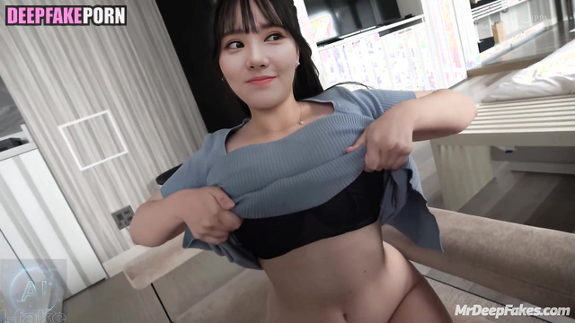 Fucker asked her for a sex in handcuffs (은하 비비지) busty Eunha in ai scenes