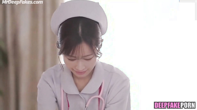 ディープフェイク To make patients happy nurse Matsumoto Marika/松本 まりか fucks hard deepfake