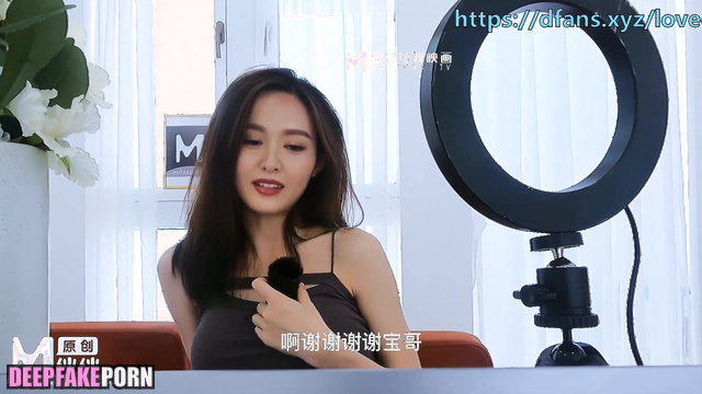 She is being pleasured live, look - Tiffany Tang 唐嫣 深度学习计划 deepfake porn