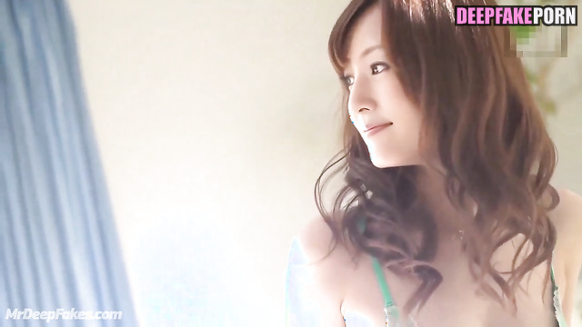 First sex made an impression on her, Kyoko Fukada face swap 深田 恭子 セックスシーン