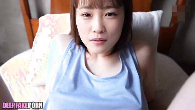 Nude and sexy ヌード Rina Kawaei/川栄 李奈 has her nice tits caressed